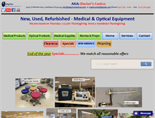 Tablet Screenshot of angelusmedical.com